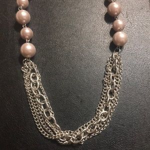 Pearls & Chains necklace